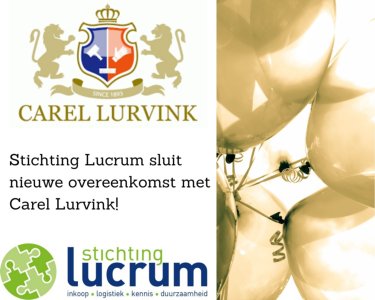 Lucrum sluit nieuwe overeenkomst met Carel Lurvink