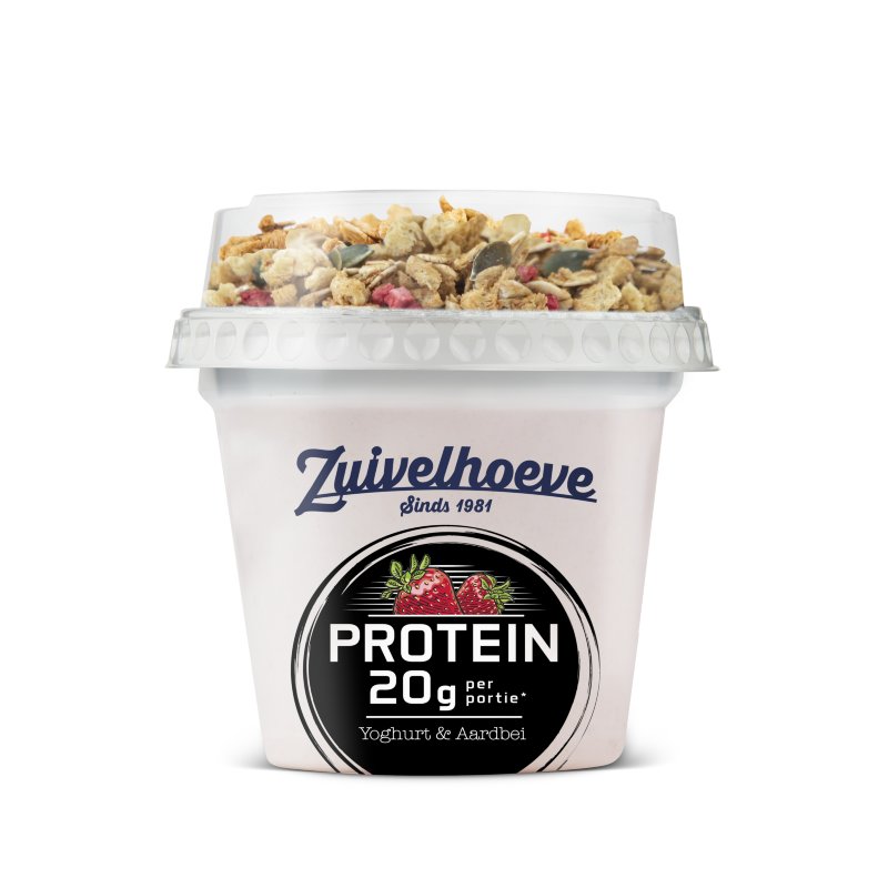 Ontdek de nieuwe proteïne yoghurt en   pudding van Zuivelhoeve!