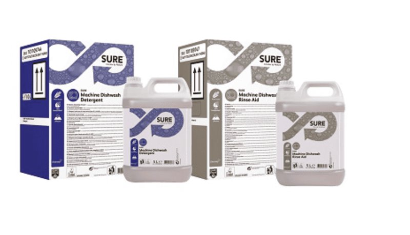 Duurzame machinale vaatwas met SURE®